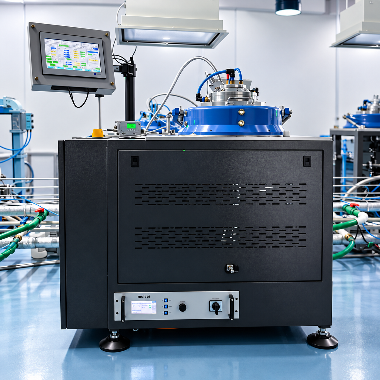 Enclosed MPCVD machine unit